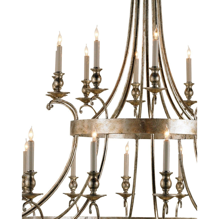 Lodestar Silver Chandelier