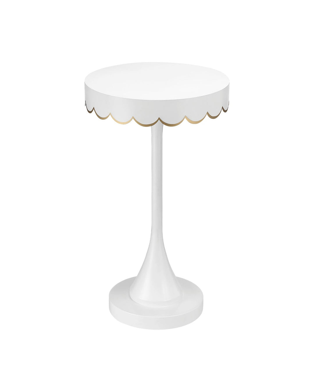 Side Tables Enid White Accent Table