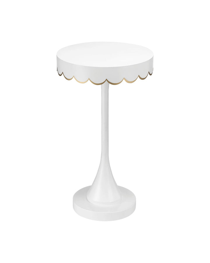 Side Tables Enid White Accent Table