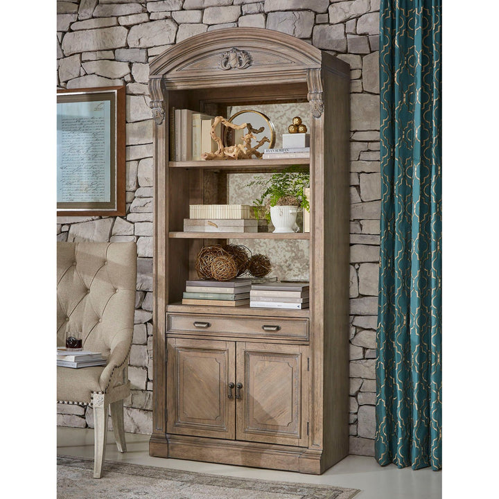 Arch Salvage Reeves Host Chair - Brown, Beige