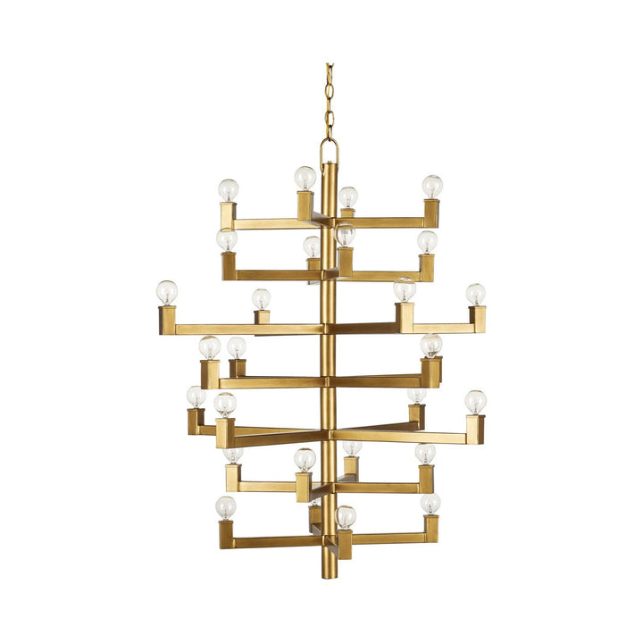 Andre Medium Brass Chandelier