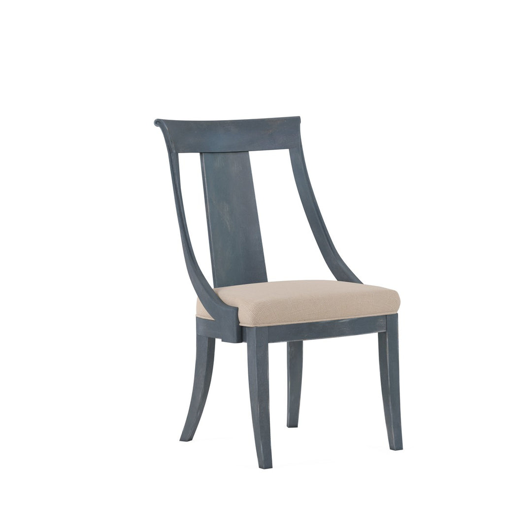 Alcove Side Chair, Slate - Blue