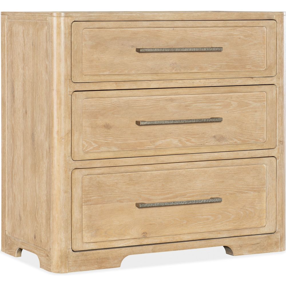 Nightstands Retreat Three-Drawer Nightstand - Light Wood