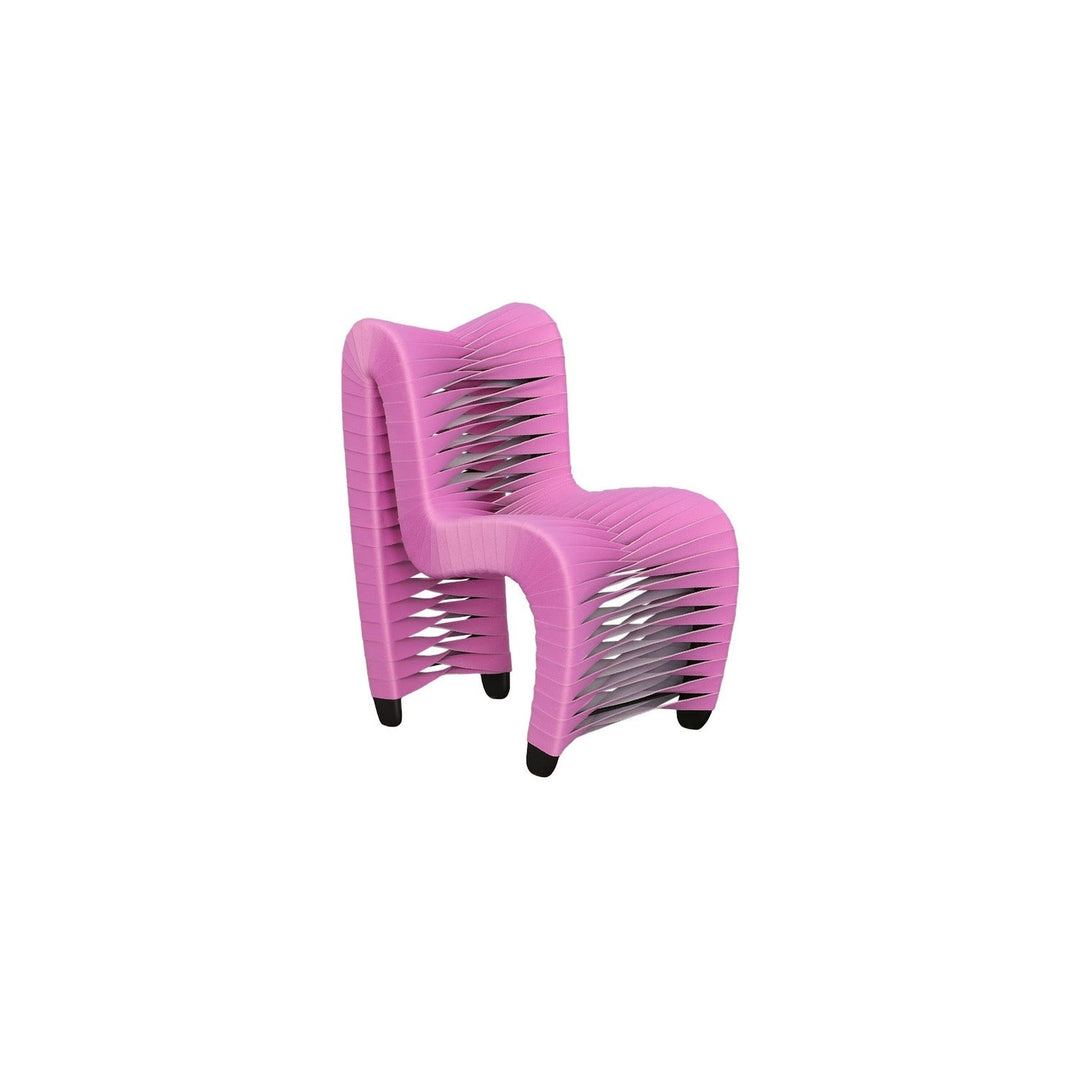 Seat Belt Chair - Kid Sized-Phillips Collection-PHIL-B3061LP-ChairPink-5-France and Son