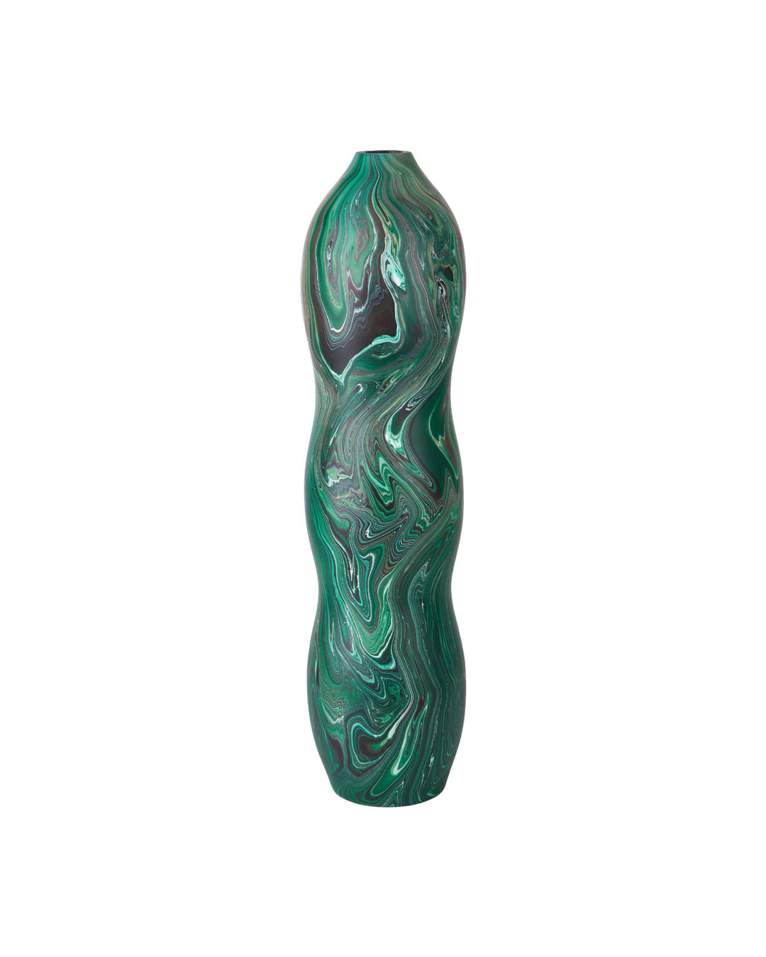 Tamarind Green Vase
