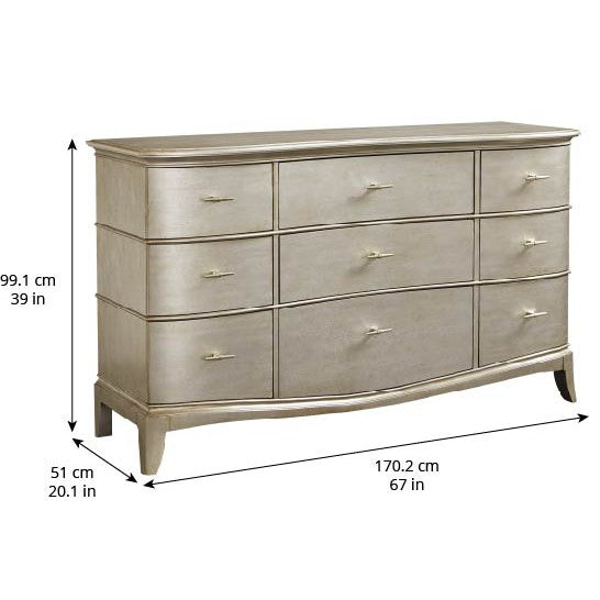 Starlite Dresser - Silver