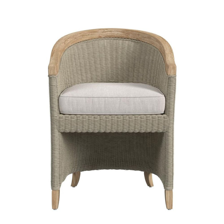 Outdoor Dining Chairs Cambria Dining Chair in Canvas Canvas w/ Self Welt