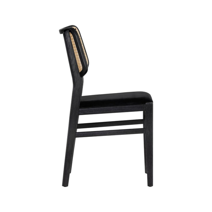 Dining Chairs Annex Dining Chair - Abbington Black / Natural - 2pc Min 2pc Increments Required