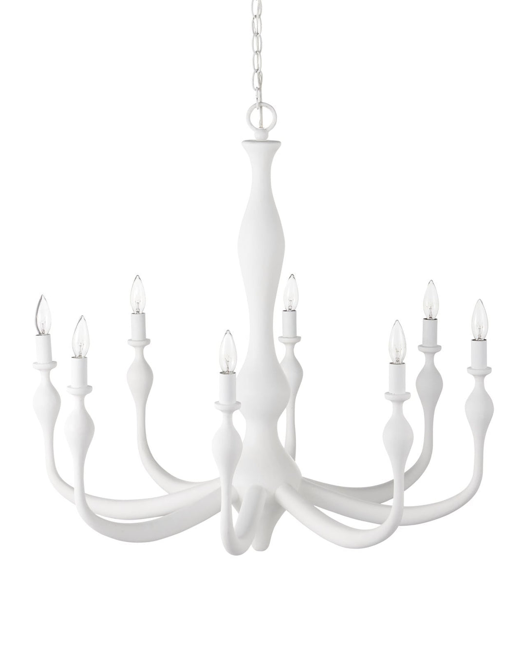Chandeliers Ludwig White Chandelier