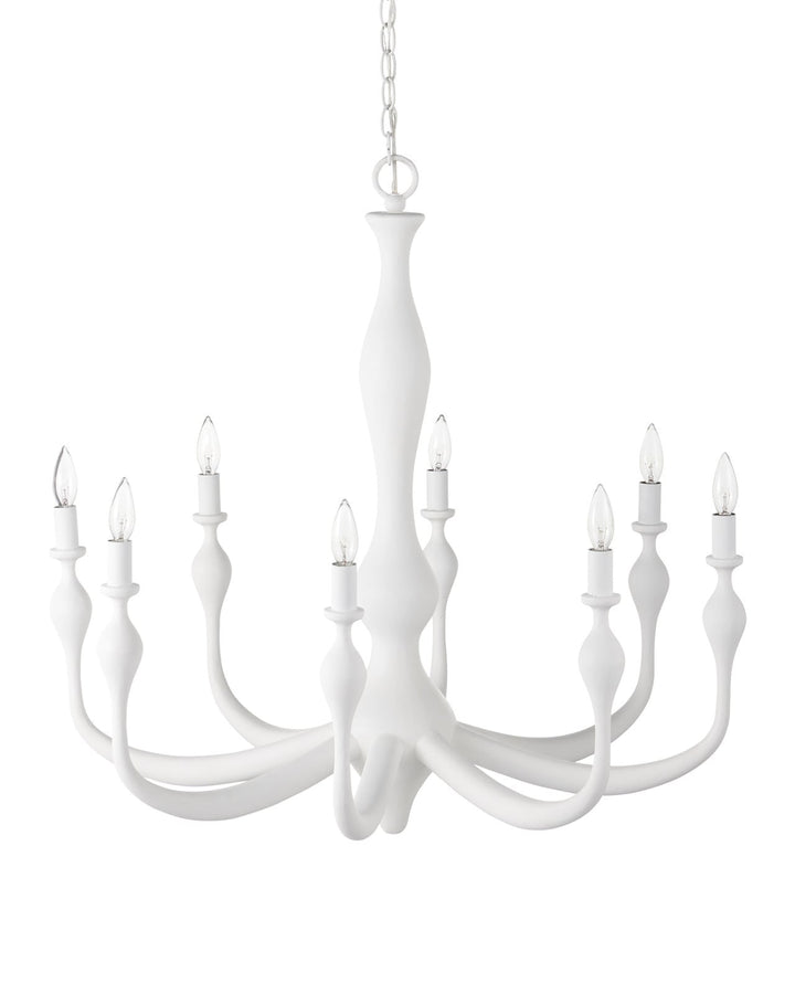Chandeliers Ludwig White Chandelier