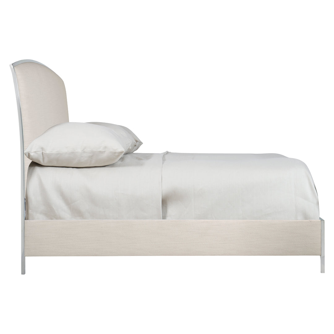 Silhouette Upholstered King Panel Bed