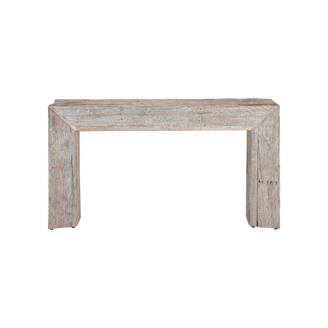 Kanor Whitewash Console Table