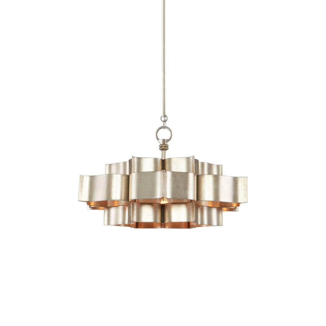 Grand Lotus Small Sliver Chandelier