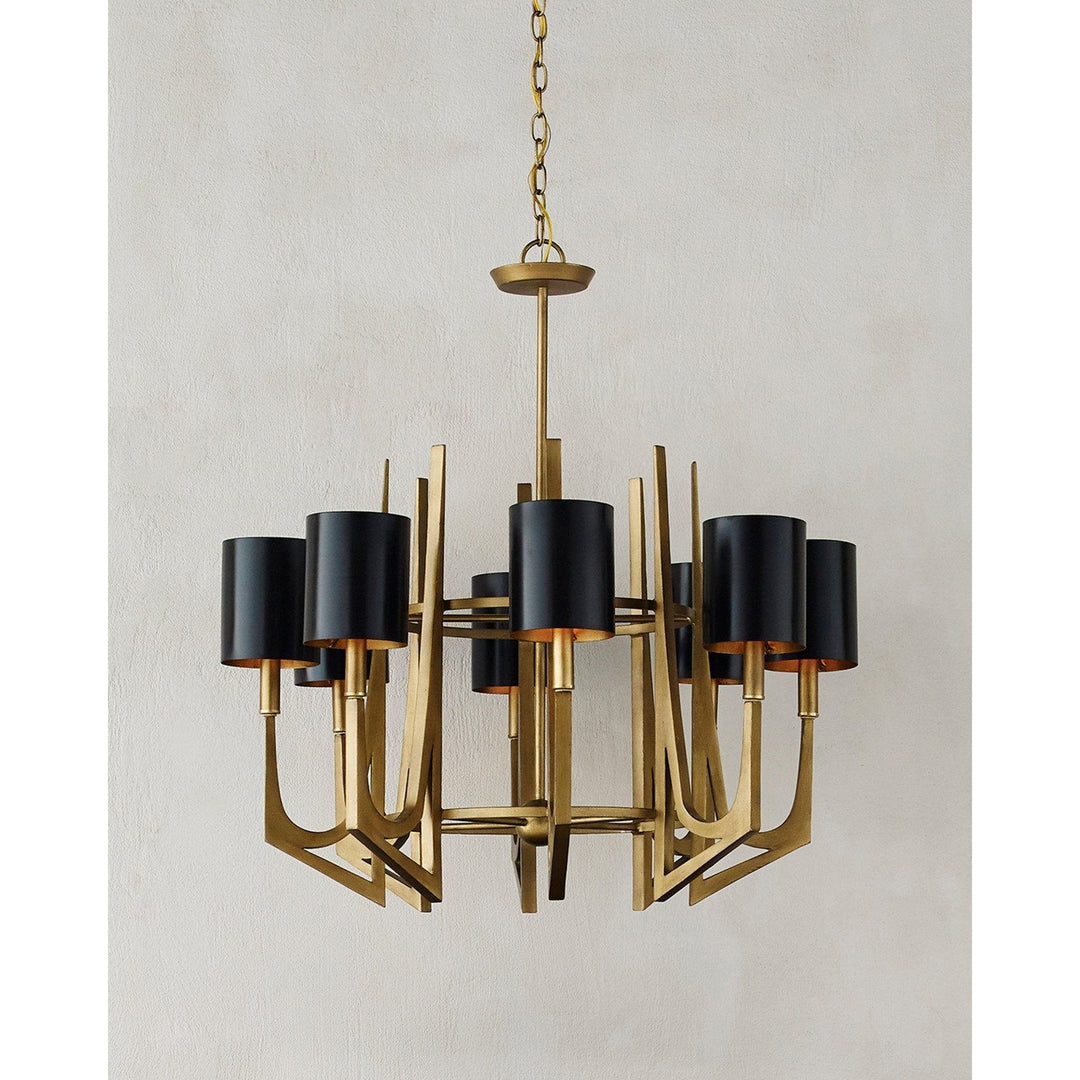 Umberto Brass Chandelier