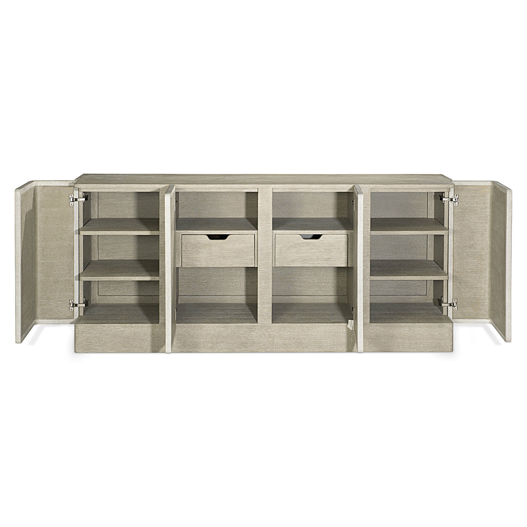 Arcadia Buffet with Raffla-Wrapped Doors