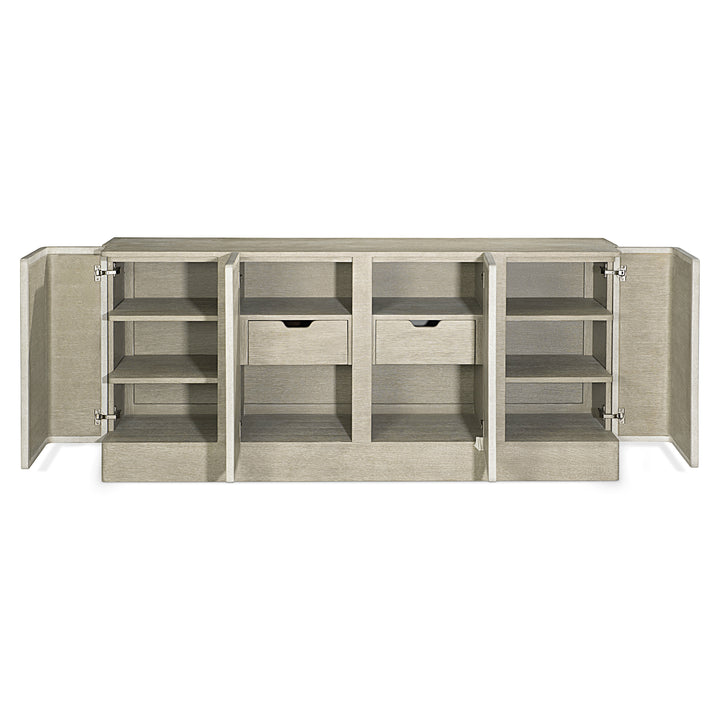 Arcadia Buffet with Raffla-Wrapped Doors