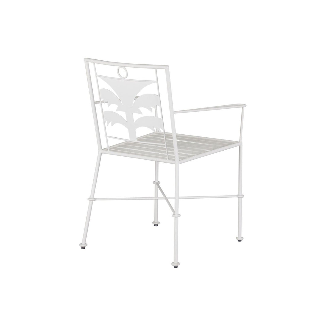 Las Palmas White Armchair