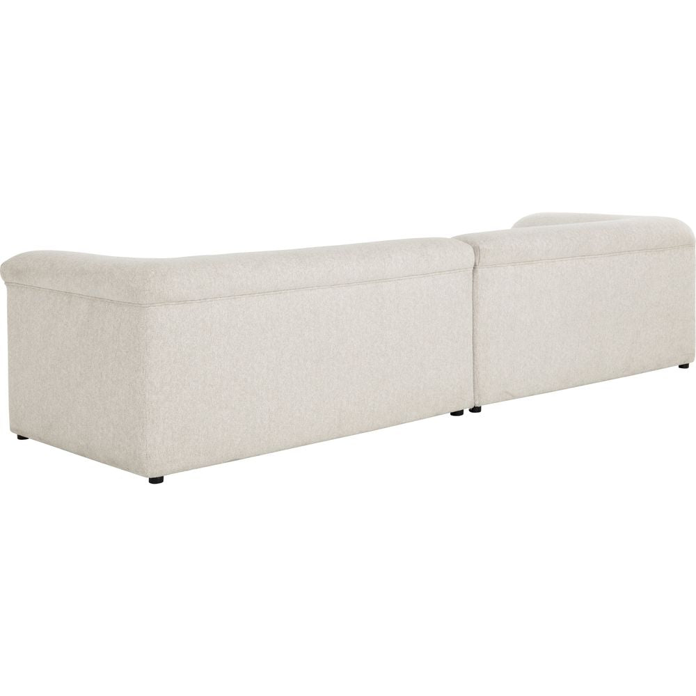 Sectionals Gladys 2pc Sectional Sofa - Dove Cream