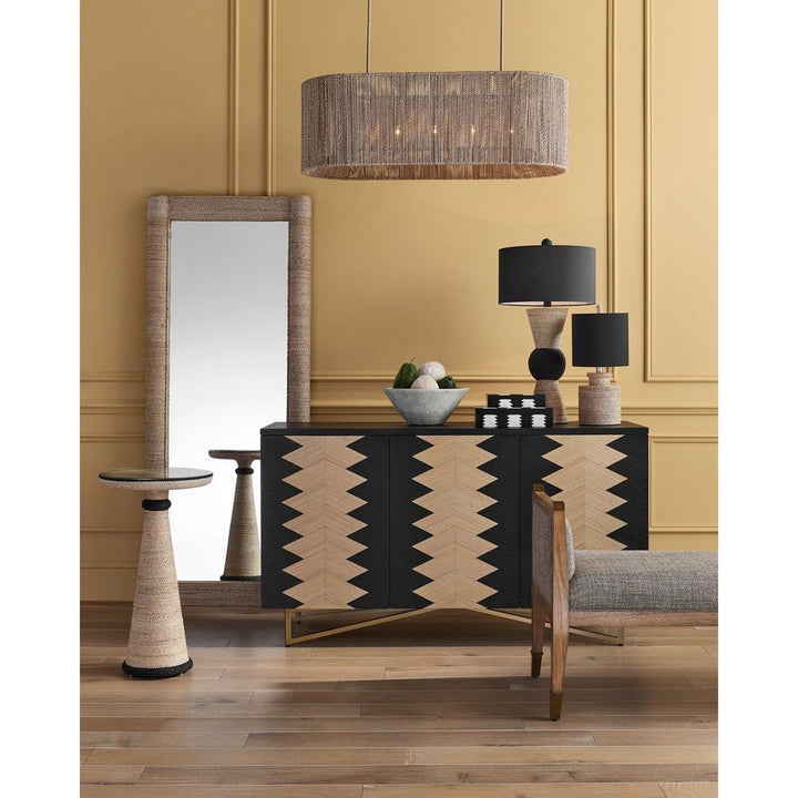 Vilmar Rope Floor Mirror