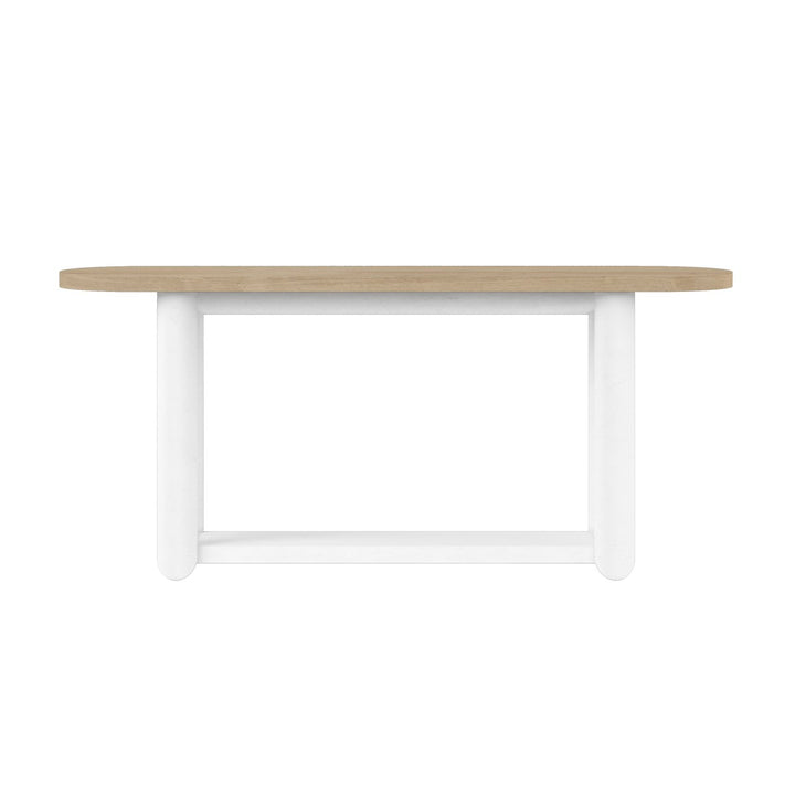 Garrison Console Table - Brown, White