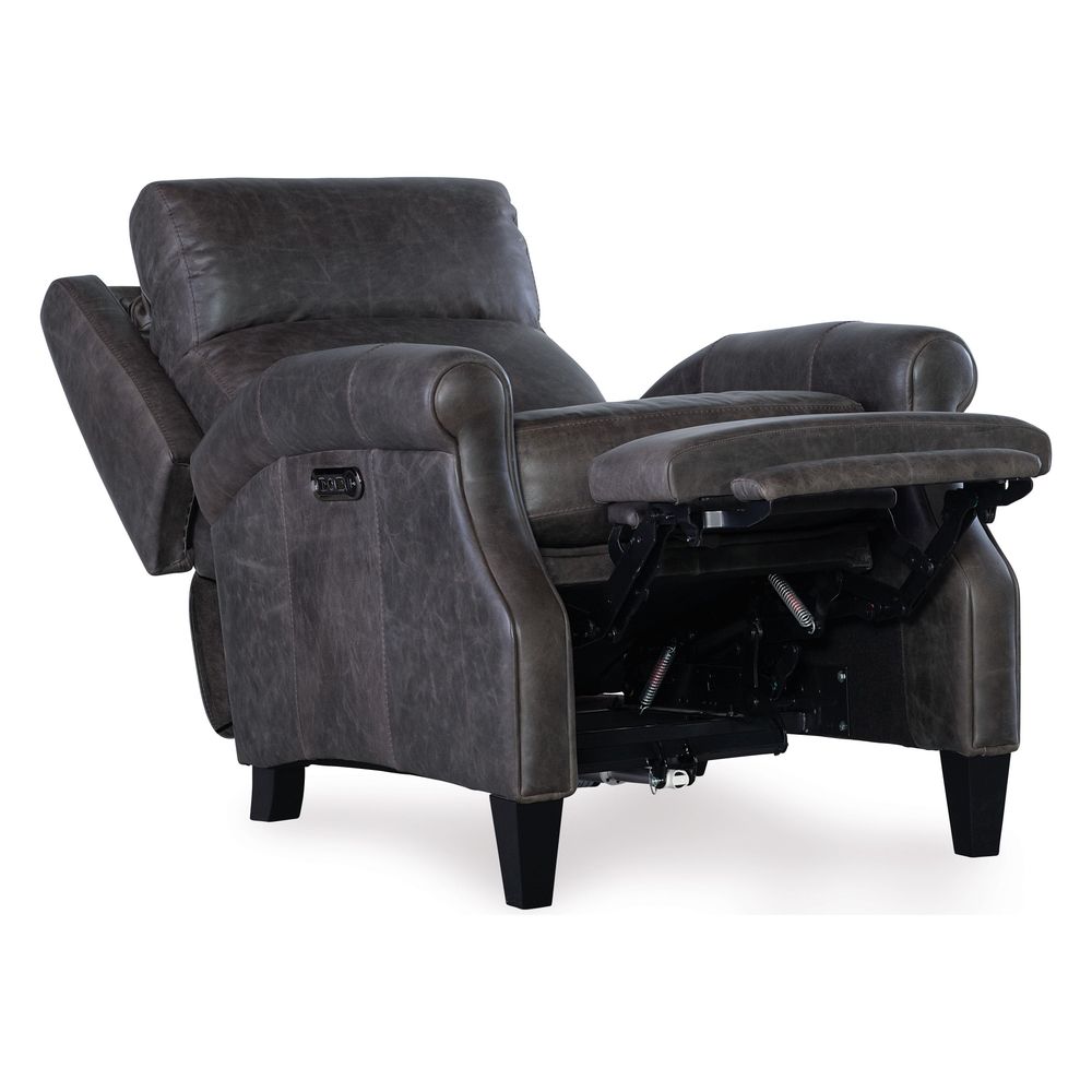 Lounge Chairs: Recliners Hendrix Power Recliner with Power Headrest - Grey