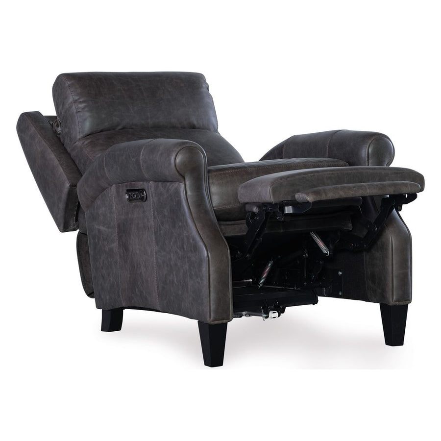 Lounge Chairs: Recliners Hendrix Power Recliner with Power Headrest - Grey