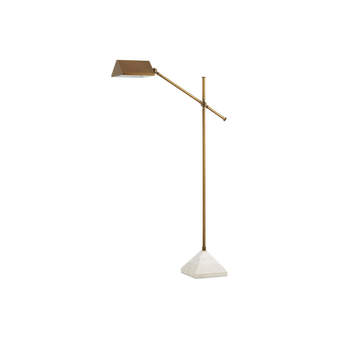 Repertoire Brass Floor Lamp