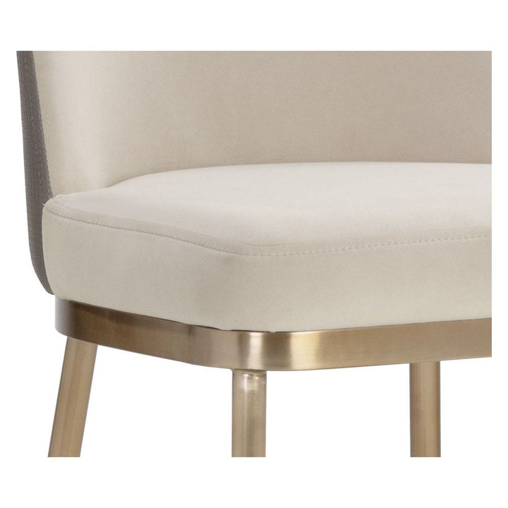 Lavania Barstool - Meg Taupe / Porcini Taupe