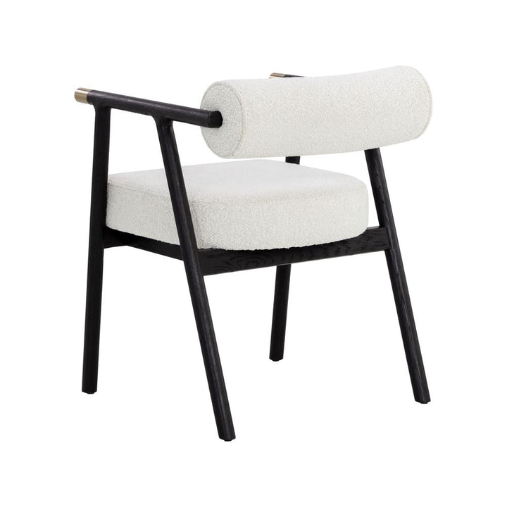 Sova Dining Armchair - Black - Copenhagen White