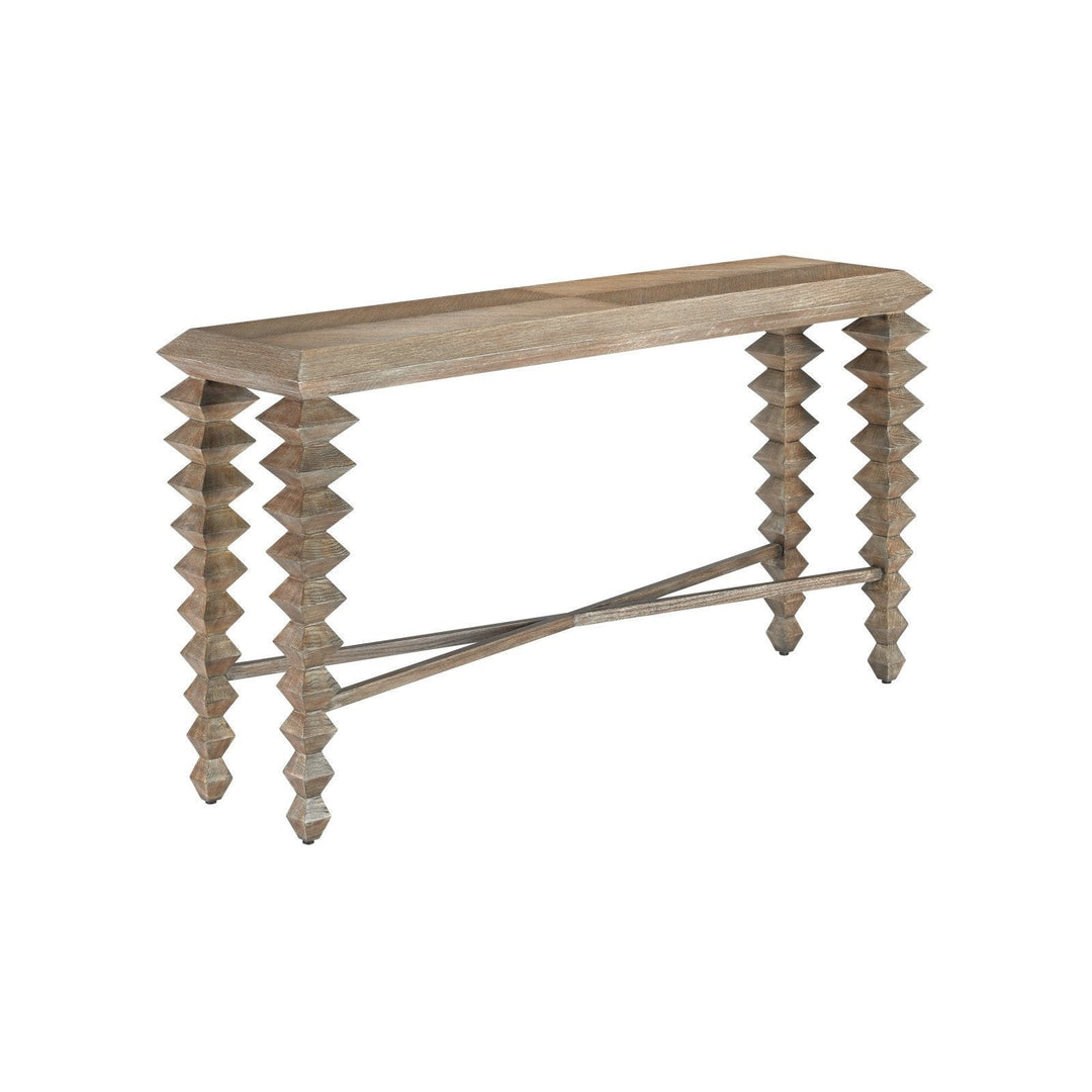 Saranya Light Pepper Console Table