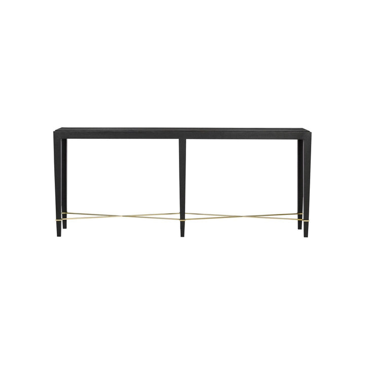 Verona Black Console Table