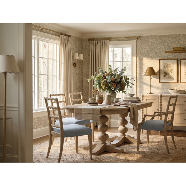Haven Ladderback Side Chair — Sun Oak