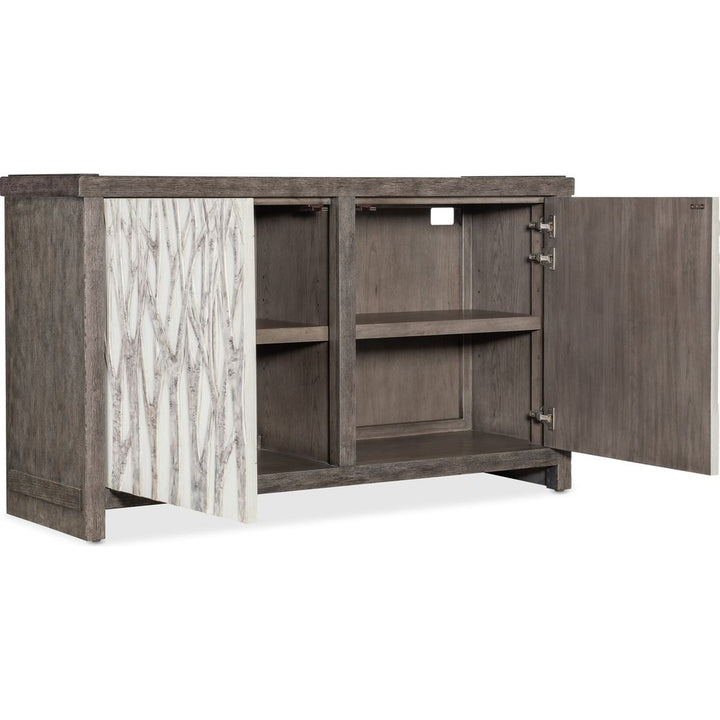 Sideboards & Credenzas Commerce & Market Aspen Grove Door Chest - Dark Wood