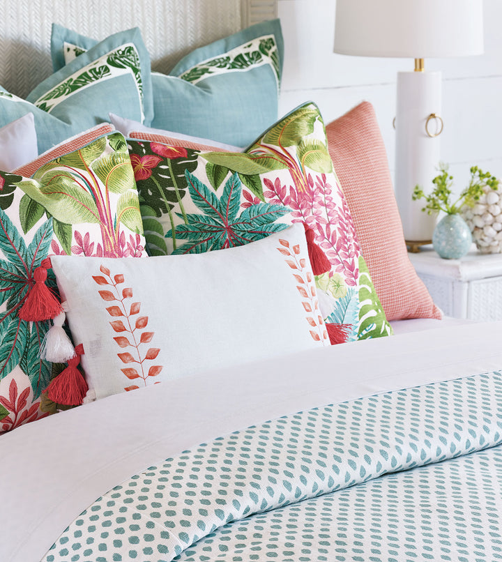 St Barths Handpainted Decorative Pillow