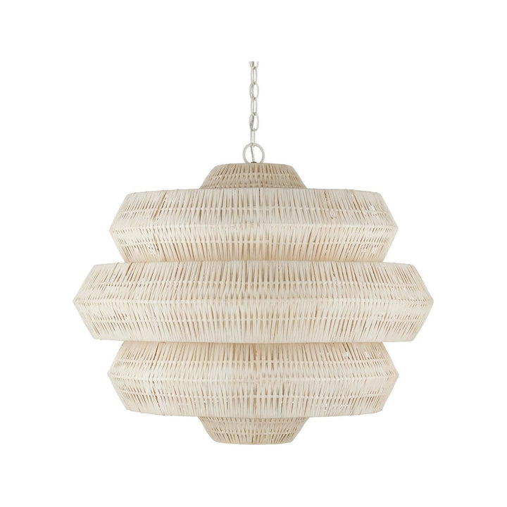 Antibes Medium White Chandelier