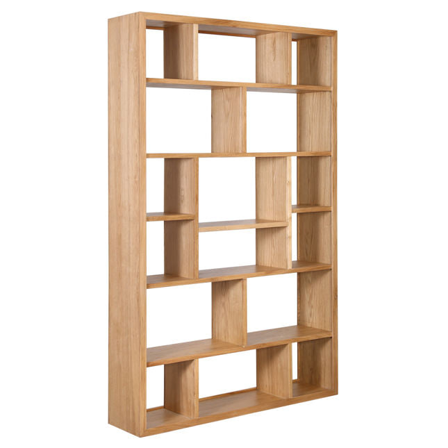 Wes Bookcase-Dovetail-DOVE-BB207-Bookcases & CabinetsNatural Finish-1-France and Son