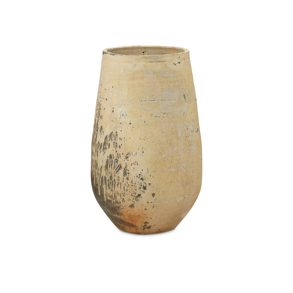 Outdoor Planters Capaci Antique White Planter