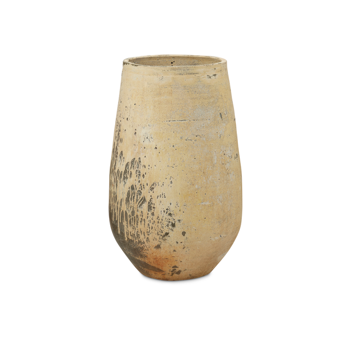 Outdoor Planters Capaci Antique White Planter