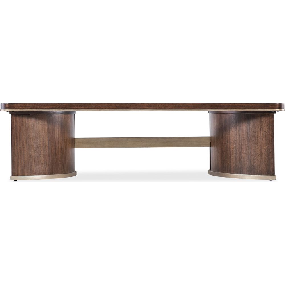 Coffee Tables Vibrance Contours Cocktail Table - Dark Wood