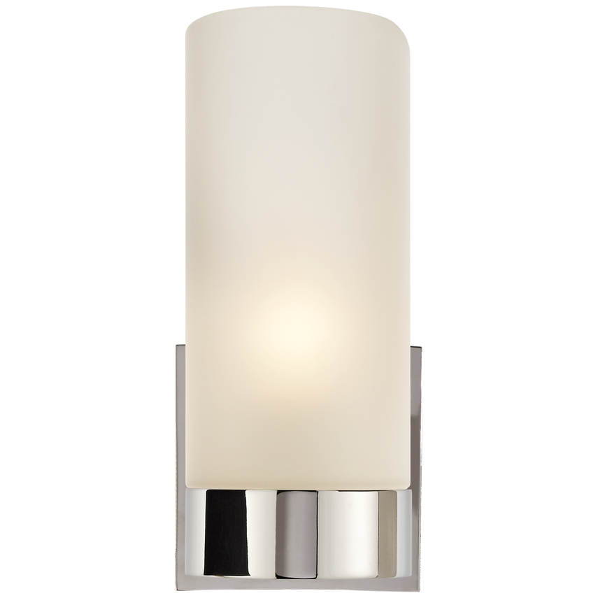 Urbany Sconce-Visual Comfort-VISUAL-BBL 2090PN-FG-Wall LightingPolished Nickel/Frosted Glass-2-France and Son