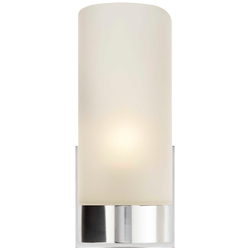 Urbany Sconce-Visual Comfort-VISUAL-BBL 2090SS-FG-Wall LightingSoft Silver/Frosted Glass-4-France and Son