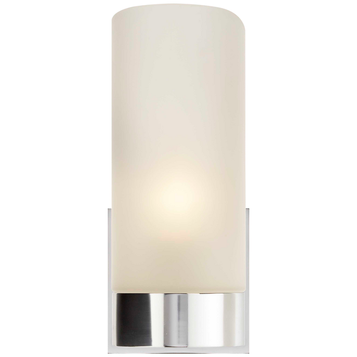 Urbany Sconce-Visual Comfort-VISUAL-BBL 2090SS-FG-Wall LightingSoft Silver/Frosted Glass-4-France and Son