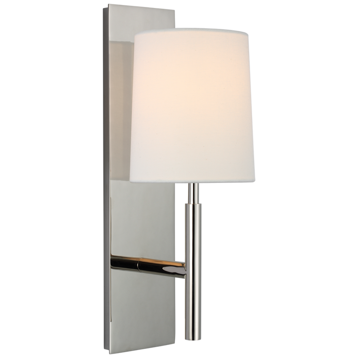 Clarks Medium Sconce-Visual Comfort-VISUAL-BBL 2172PN-L-Wall LightingPolished Nickell-2-France and Son