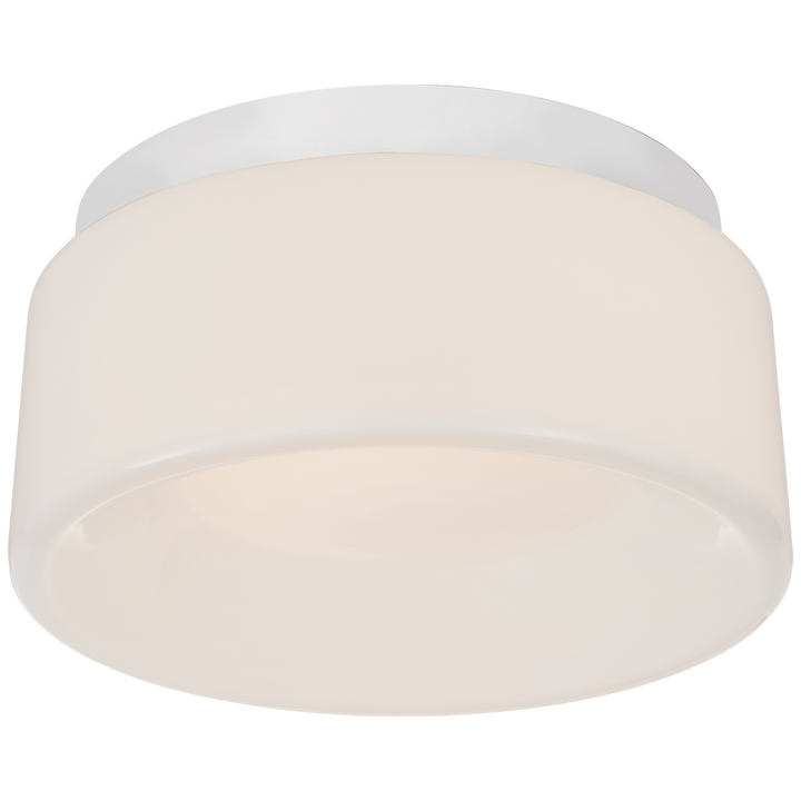 Holly 5.5" Solitaire Flush Mount-Visual Comfort-VISUAL-BBL 4092WHT-WG-Flush MountsMatte White-4-France and Son