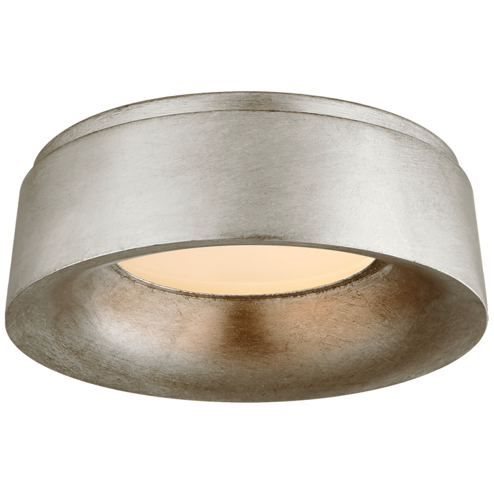 Holly Small Flush Mount-Visual Comfort-VISUAL-BBL 4094BSL-Flush MountsBurnished Silver Leaf-2-France and Son