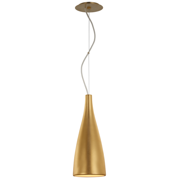 Nila Tall Pendant-Visual Comfort-VISUAL-BBL 5136G-PendantsGild-2-France and Son