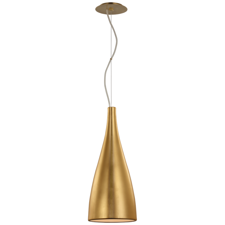 Nila Medium Pendant-Visual Comfort-VISUAL-BBL 5137G-PendantsGild-2-France and Son