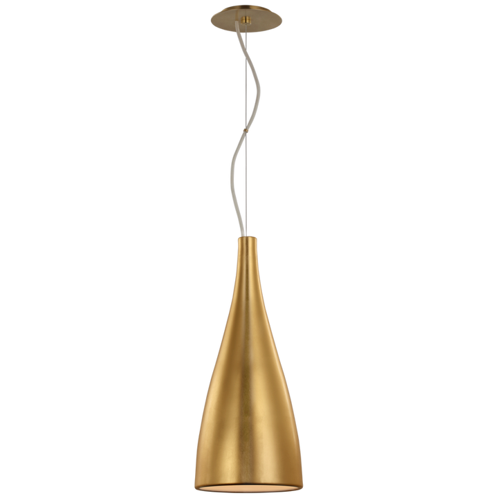 Nila Medium Pendant-Visual Comfort-VISUAL-BBL 5137G-PendantsGild-2-France and Son