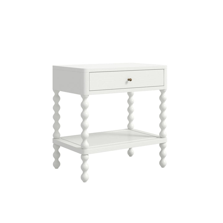 Haven Open Nightstand — Warm White