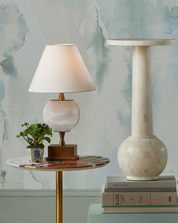 Table Lamps Meandro White Cordless Table Lamp